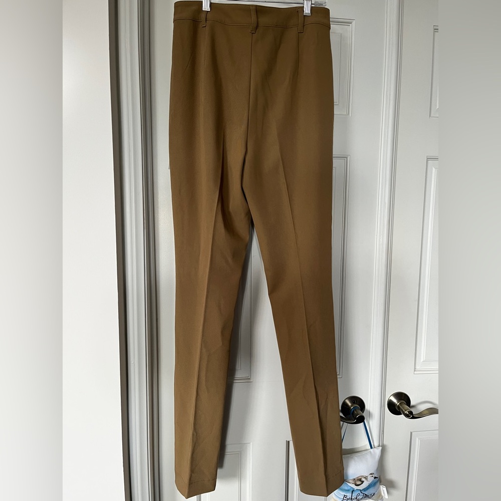 BNWT Danielle Bernstein Split Front Pants - Picture 5 of 6